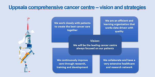 Visions and strategies in an organogram